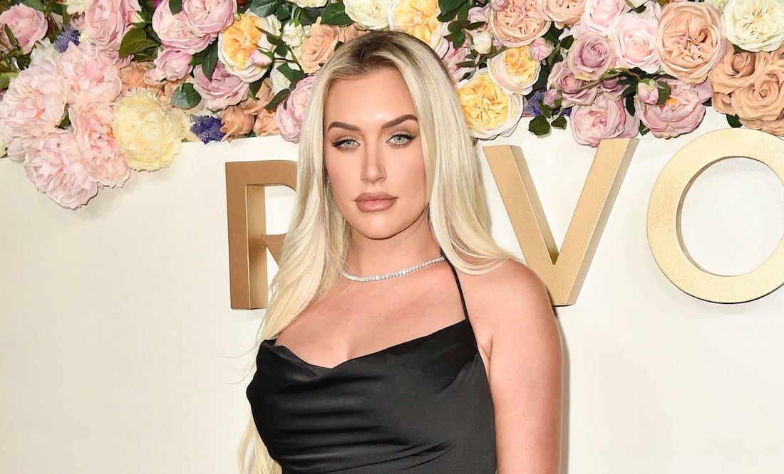 La lencería con la que Anastasia Karanikolaou presumió sus curvas de infarto y vientre plano. Foto: Shutterstock vía Grosby