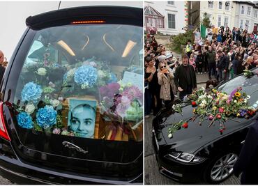 Fanáticos se despidieron de Sinead O’Connor antes de ser enterrada en Irlanda