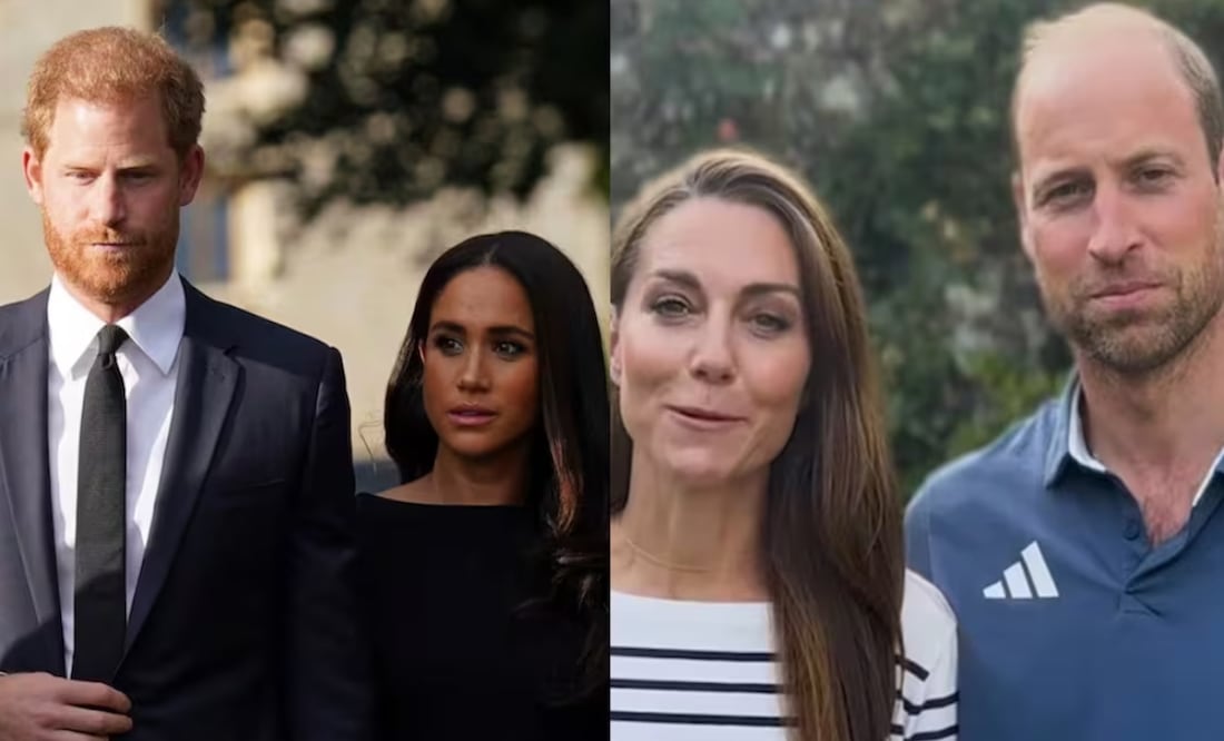 Meghan Markle no deja que Harry se reconcilie con William y Kate Middleton por esta razón. Foto: AP / Instagram/princeandprincessofwales