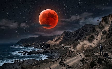 “Luna de sangre” del 27 de agosto: ¿puede la Luna influir en los terremotos?