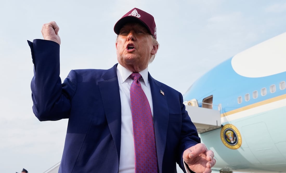 Donald Trump exige mano dura contra criminales tras asesinato de mujer ucraniana en Charlotte. (AP Photo/Alex Brandon)