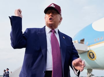 Trump amenaza a manifestantes si hay protestas durante su desfile militar: "enfrentarán una fuerza muy grande"