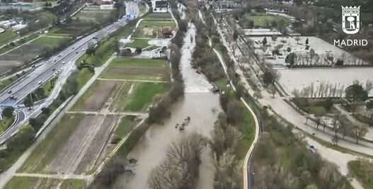 España y Portugal en alerta: Fuerte temporal dispara el riesgo de inundaciones
