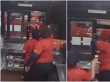 Video. Trabajadora de restaurante Jack-in-the-Box dispara contra clientes por unas papas fritas