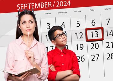 Viernes 13 de septiembre. ¿Habrá clases? ¿Se trabaja? ¿Pago doble o triple? Esto dice la SEP y la LFT