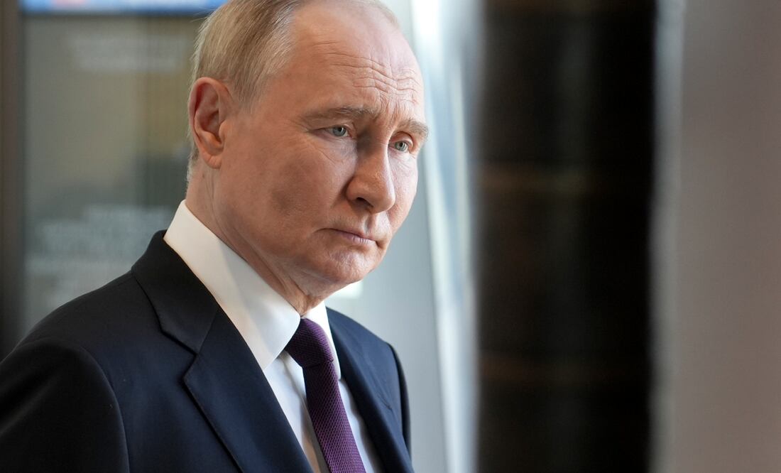 Putin defiende a Trump de acusaciones judiciales que considera persecución política (Alexander Zholobov, Sputnik, Kremlin Pool Photo via AP)
