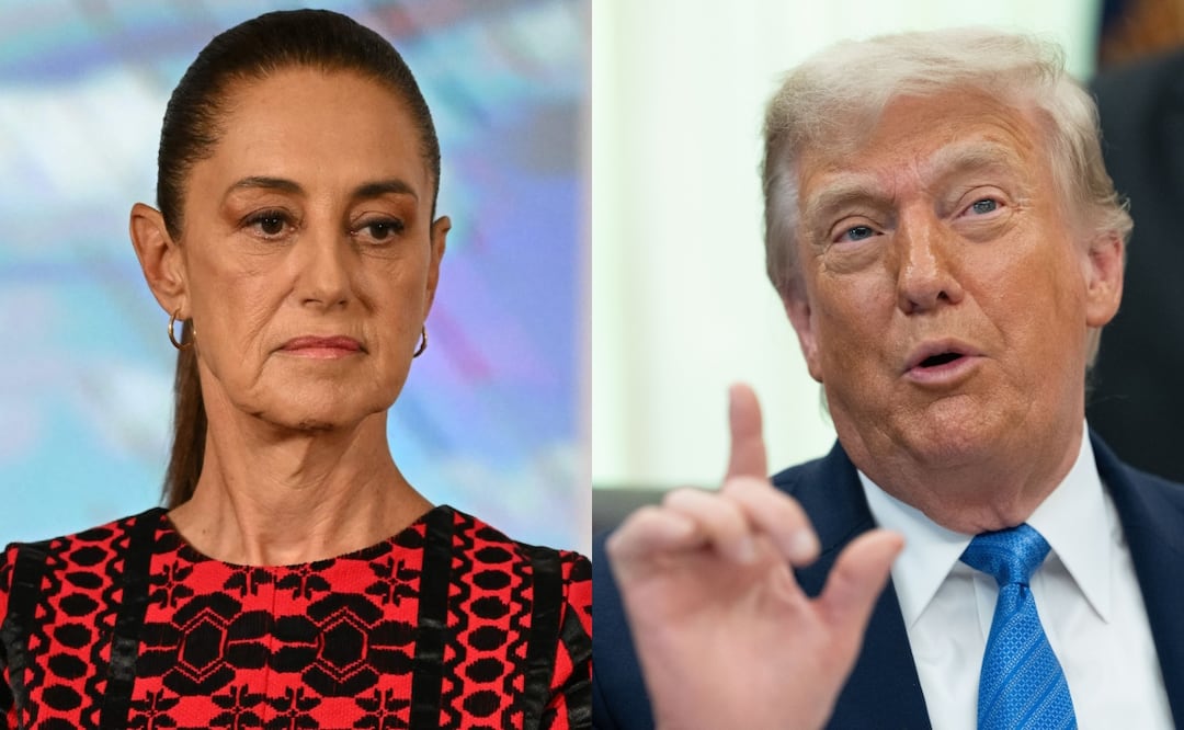 Trump advierte que combatirá a los cárteles del narcotráfico por tierra: “Odio decirle esto a México”. Foto: (Photo by Yuri CORTEZ / AFP) /
EFE/EPA/AARON SCHWARTZ / POOL