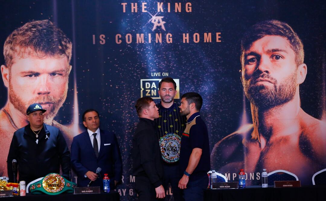 Canelo Álvarez y Ryder pudieron ganar más si la pelea hubiese sido en el extranjero. Foto: EFE