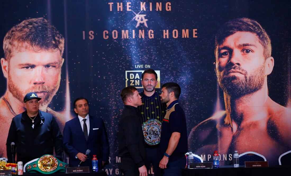 Canelo Álvarez y Ryder pudieron ganar más si la pelea hubiese sido en el extranjero. Foto: EFE