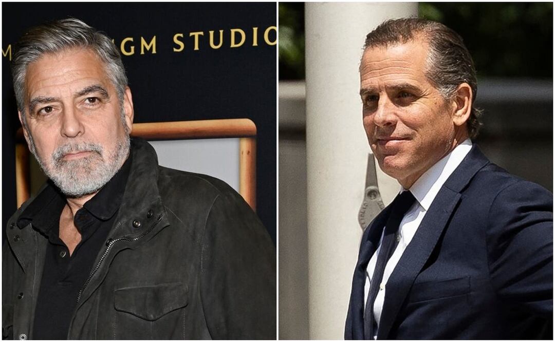 Hunter Biden arremete contra George Clooney por pedir que su padre renunciara a la candidatura: "Que se joda". Fotos AFP y AP