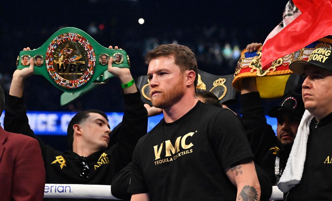 "Me sigo sintiendo un campeón", afirma Canelo Álvarez tras perder contra Crawford. ¿Habrá revancha? Foto: AP