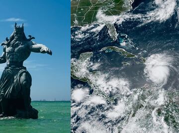Yucatecos llaman a “destruir” estatua de Poseidón por “enfurecer” a Chaac