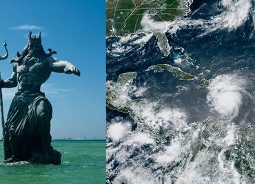 Yucatecos llaman a “destruir” estatua de Poseidón por “enfurecer” a Chaac