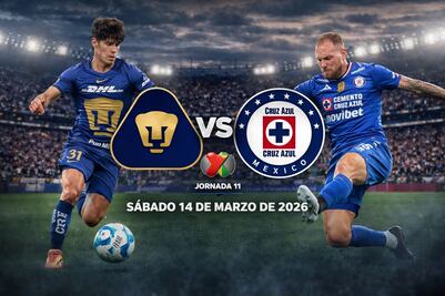 ¿Va por TV abierta? Pumas vs Cruz Azul: horario y dónde ver el Clásico de la Jornada 11 este sábado