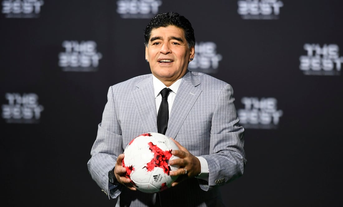 Así son las monedas y billetes con la cara de Maradona que circulan en Italia. Foto: EFE