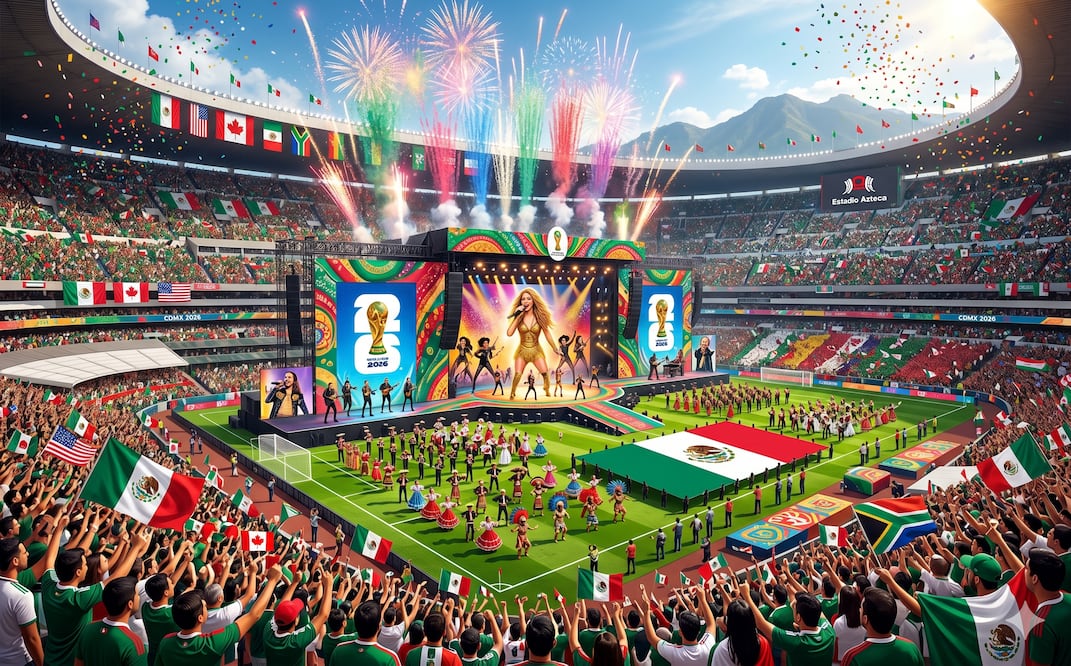 Inauguración del Mundial 2026: horario, artistas y dónde verla EN VIVO; todo lo que debes saber. Foto: IA