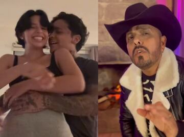 Canción ‘Fan de su relación’ inspirada en Ángela Aguilar y Christian Nodal desata polémica. ¿Pepe Aguilar demandará?