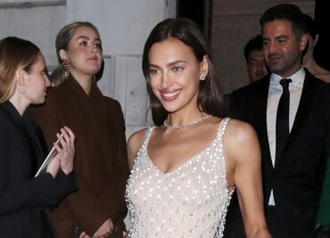 Irina Shayk conquista Londres con su vestido más arriesgado