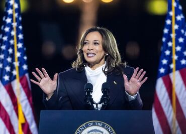 Harris acusa a Trump de buscar un “poder sin control”
