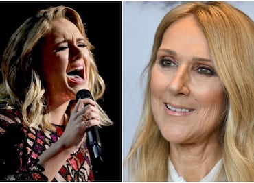 El emotivo reencuentro entre Adele y Céline Dion: Se abrazan y lloran en concierto en Las Vegas. VIDEO