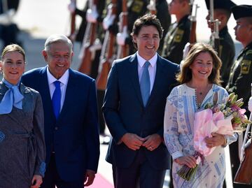 Trudeau llega a México para cumbre trilateral con López Obrador y Biden