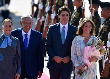 Trudeau llega a México para cumbre trilateral con López Obrador y Biden