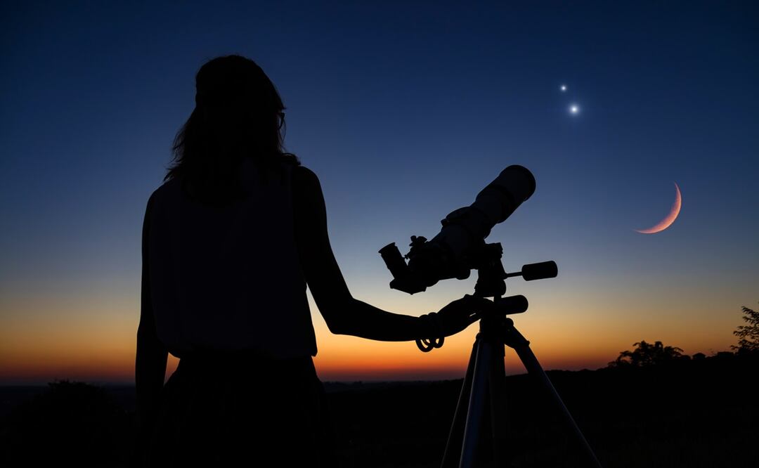 Conjunción de Venus y Saturno. ¿Cómo y cuándo verla? Esto es lo que debes saber. Foto: iStock-m-gucci