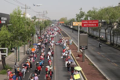 AICM ¿Hay Bloqueos en el aeropuerto por presencia de la CNTE?