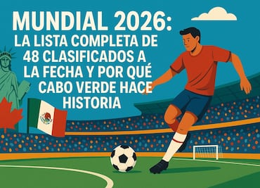 Mundial 2026: La lista completa de 48 clasificados a la fecha y por qué Cabo Verde hace historia