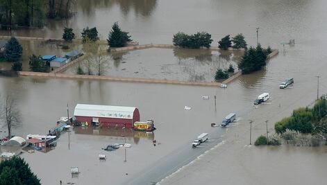 Así se vivieron las inundaciones en Oregon