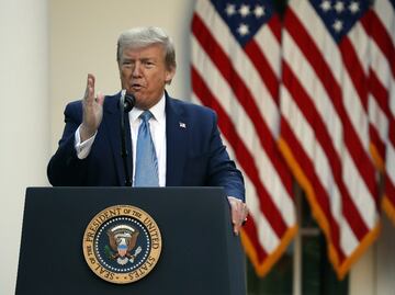 Coronavirus en EU. Cheques de ayuda llevarán el nombre de Trump