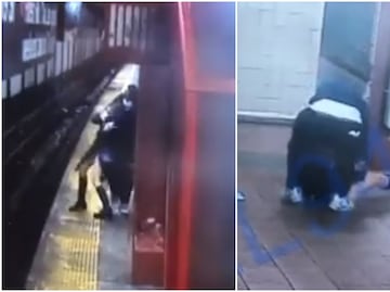Video. Mujer es brutalmente atacada y asaltada en metro de Nueva York