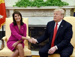 Nikki Haley, exprecandidata republicana, anuncia que votará por Trump aunque no sea "perfecto"