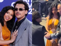 ¿Se enojó? Circula video de Ángela Aguilar ‘molesta’ luego de que Nodal no la mencionara en su discurso de los Latin Grammys