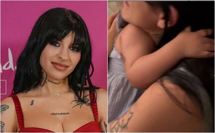 Cazzu rompe en llanto con Inti en brazos tras lanzamiento de ‘La Cueva’ para Christian Nodal