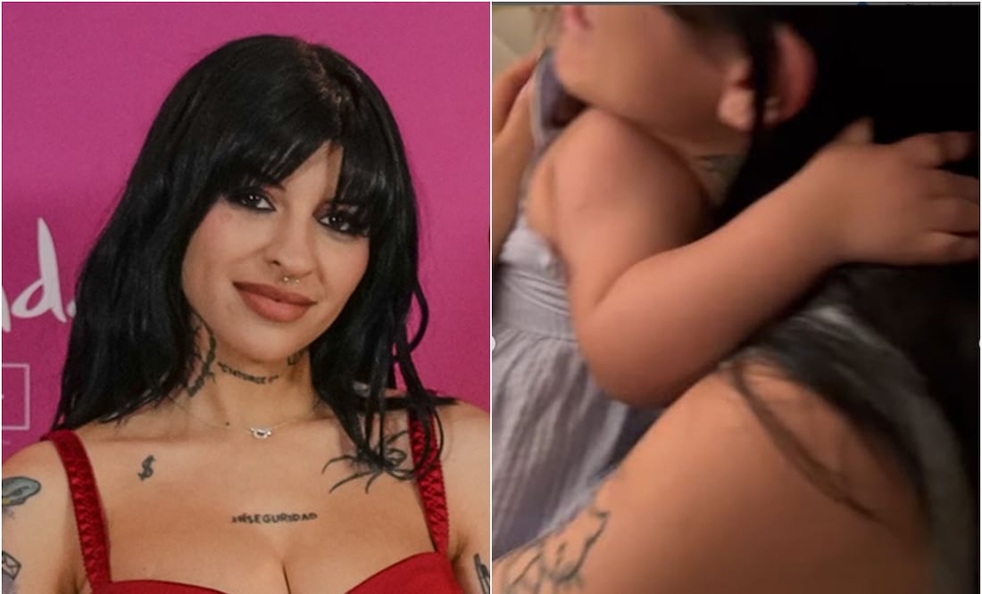 Cazzu rompe en llanto con Inti en brazos tras lanzamiento de ‘La Cueva’ para Christian Nodal. Foto: AP/Instagram