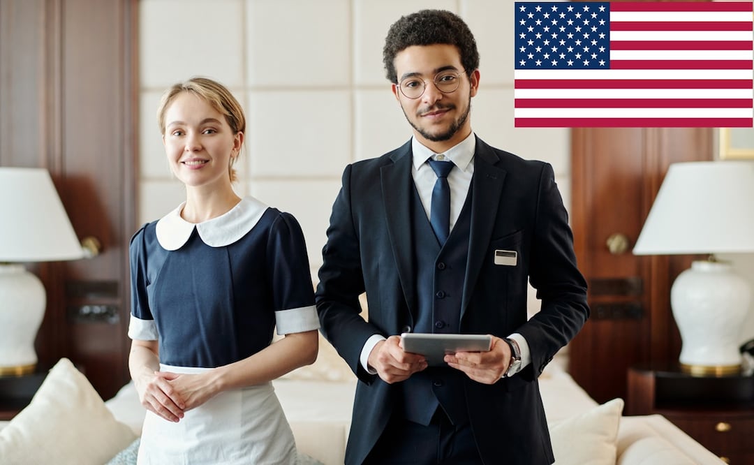 Trabajar en hoteles de Estados Unidos/ iStock/ shironosov