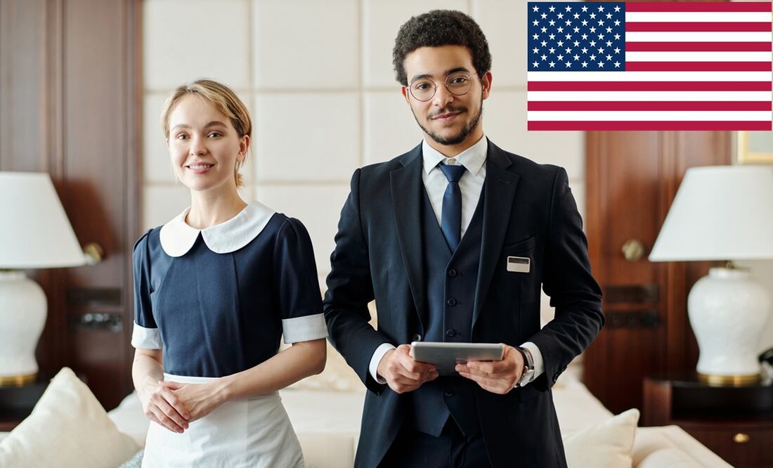 Trabajar en hoteles de Estados Unidos/ iStock/ shironosov