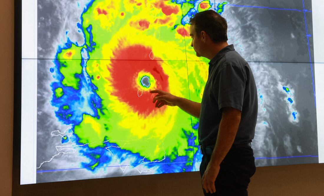 Huracán Beryl impactará dos veces en costas del sureste de México. Foto   Joe Raedle/Getty Images/AFP