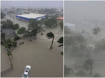 Videos. Huracán Ian provoca condiciones “catastróficas” en Florida