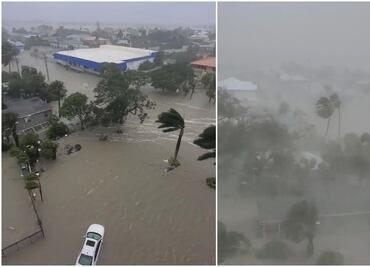 Videos. Huracán Ian provoca condiciones “catastróficas” en Florida