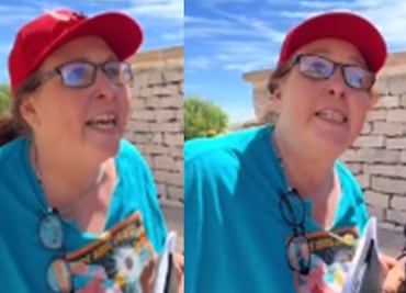 Extranjera corre a mexicanos de mirador público en Durango durante eclipse solar: "Vete de nuestro evento privado"