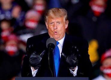 Trump cuestiona, una vez más, la salud mental de Joe Biden