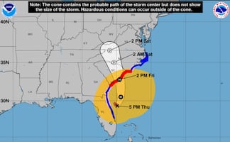 Ian recobra fuerza y vuelve a ser huracán en el Atlántico, rumbo a las Carolinas