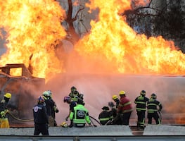 ¿Qué pasó con la abuelita que salvó a su nieta en la explosión de la pipa de gas en Iztapalapa?