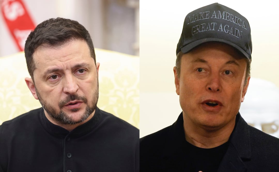 Elon Musk se burla de Zelenski por ropa que vistió en reunión con Trump; redes critican que “él tampoco usa traje”. Foto: AP / EFE