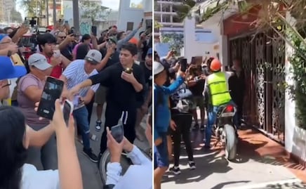 ¡Mexican power! Organizan fiesta afuera de la casa del estadounidense que agredió a trabajador en Sinaloa