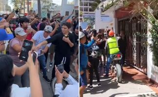 ¡Mexican power! Organizan fiesta afuera de la casa del estadounidense que agredió a trabajador en Sinaloa