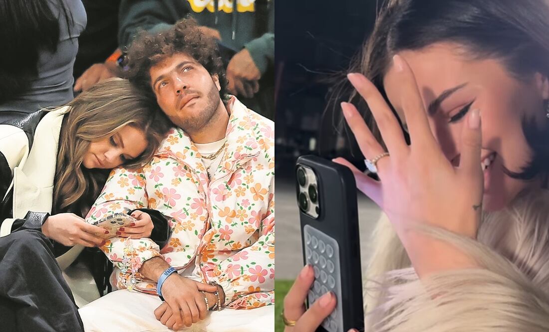 Anillo de Selena Gómez. ¿Cuánto cuesta la lujosa joya que le entregó Benny Blanco? Foto: EFE/EPA/CAROLINE BREHMAN SHUTTERSTOCK OUT/Captura Instagram
