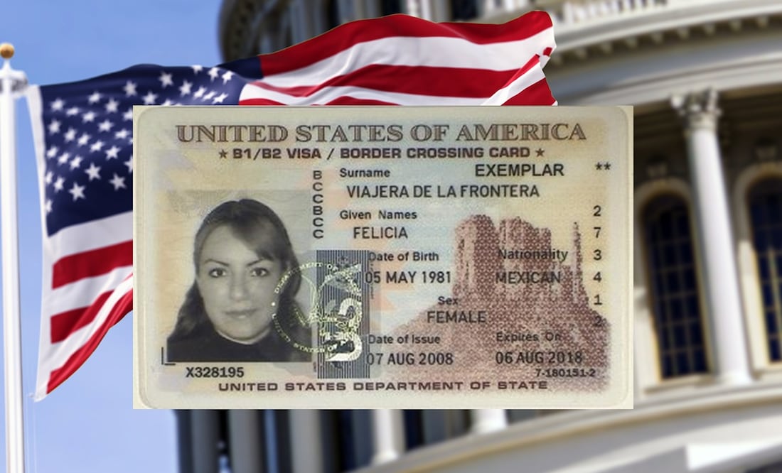 Visa láser/ iStock/ rarrarorro/ Embajda de Estados Unidos en México